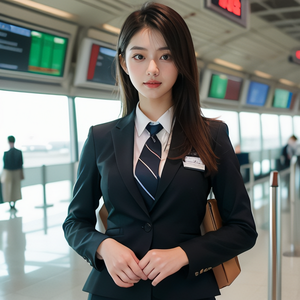 洛阳不同航空公司的航空服务员工作服颜色有什么特点？